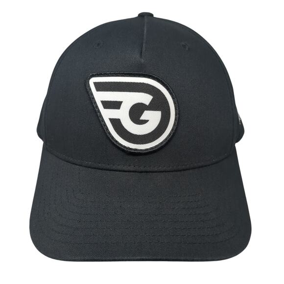 Pro Logo Patch Snapback Hat Black One Size Adjustable Solid Outdoor - Picture 1 of 7